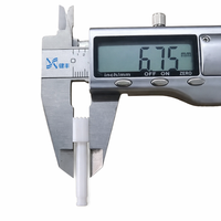 Haotewei Goupille d'éjection en céramique de zircone pour machine de superposition de cellules solaires AW2409C, Pièces de rechange pour ligne de modules photovoltaïques, Goupille personnalisée 35.35mm
