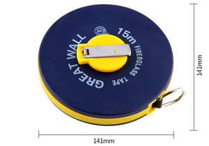 เทปวัดเส้นใยพีวีซีแบบนิ่มขนาด10ม./20ม./30ม./50ม. ABS - Product Image 2