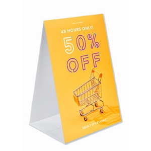 Customized UV Print 24 X 36 Corrugated A-<b>Frame</b> Sign Double-Side Display Waterproof Plastic <b>Poster</b> Moving Yard Sign Stake NR - Product Image 5