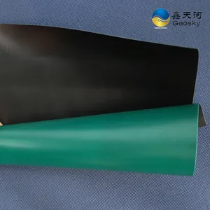 PVC HDPE 1mm Thickness Geomembrane Green Black Color