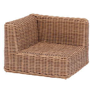 Nhà máy bán Chất lượng cao ngoài trời sân kim loại khung mây wicker l-hình dạng vườn <span class=keywords><strong>sofa</strong></span> <span class=keywords><strong>Set</strong></span> - Product Image 6