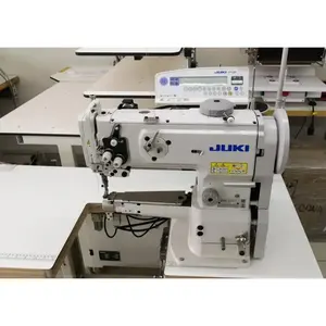 Mais popular Máquina de costura industrial Jukis DSC-245-7 para bagagem pesada, cama cilíndrica usada, para caminhada, artigos de couro
