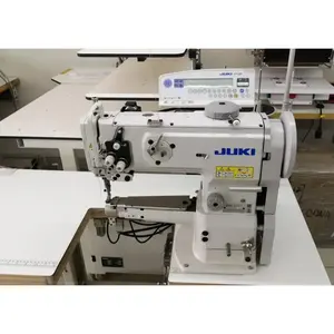 Meest Populaire Gebruikte Jukis DSC-245-7 Cilindrische Bed Lopen Voet Zware Bagage Lederen Goederen Industriële Naaimachine