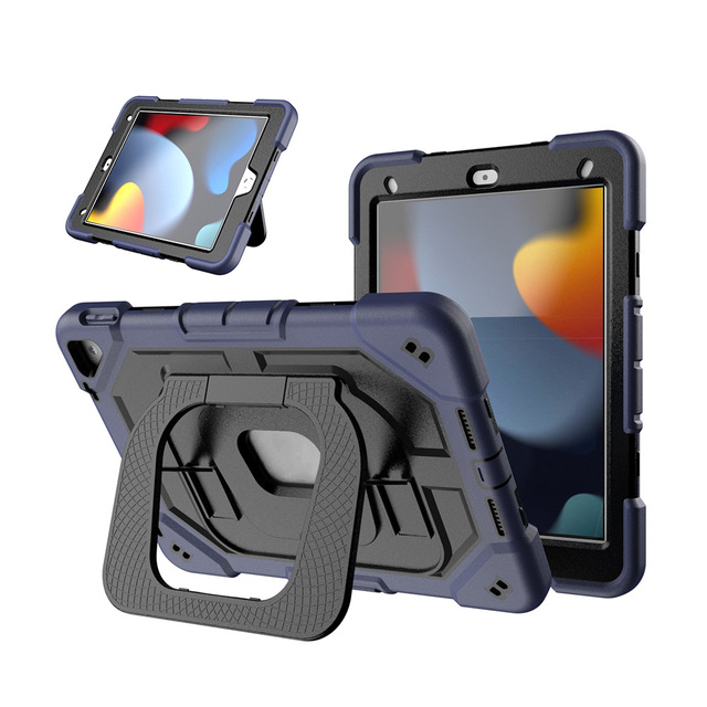 For iPad 7th 8th 9th Generation Case 10.2 Shockproof Kids Kickstand Silicone Tablet case for iPad 7th 8th 9th Generation Case