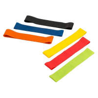 Bandas de Resistencia de Látex para Ejercicio, Bandas de Fitness con Múltiples Niveles de Tensión para Entrenamiento de Fuerza, Fisioterapia, Yoga, Gimnasio en Casa