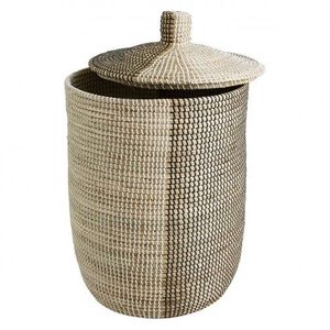 Cesta de Almacenamiento Plegable de Alta Calidad, Ecológica, de Pasto Marino, para Todas las Estaciones, con Tapa de Color Personalizado, para Lavandería y Limpieza del Hogar, Vietnam - Product Image 4