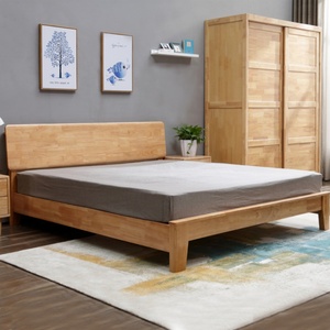 Lit en bois 180x200 pour usage domestique, mobilier de chambre à coucher, lits design - Product Image 3