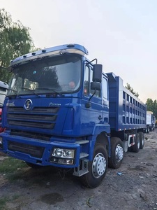 Camion benne gris 8x4 très demandé, moteur Weichai, boîte de vitesses FAST, Euro 3, capacité 31-40T pour le transport de sable/gravier et la construction routière - Product Image 6