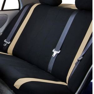 Housse de siège arrière siège arrière universel avec protection de banc fendue chien enfant accessoires intérieurs SUV berline Van housses de siège de voiture - Product Image 2