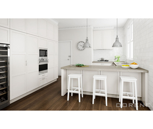 2023 Dorene Cửa Sơn Mài Màu Trắng Làm Theo Yêu Cầu Hiện Đại Khái Niệm Đồ Gỗ Đức Tủ Bếp Giá Rẻ Trung Quốc - Product Image 4