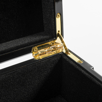 Boîte en bois laquée piano SAWTRU pour coffret cadeau du Ramadan, coffret cadeau de l'Aïd, emballage de luxe pour dattes, chocolats et noix, boîte en bois