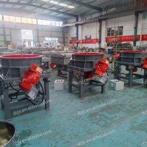 Dzjx kim loại hợp kim ROTARY Tumbler rung TUMBLING deburring đánh bóng rung đánh bóng hoàn thiện rung máy - Product Image 5