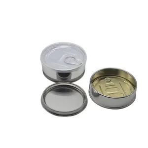 Herb Storage Flower Bud 100ml 3.5 Fl Oz / 3.5g Tuna Cali Press In Self-seal Tin Can With Lid