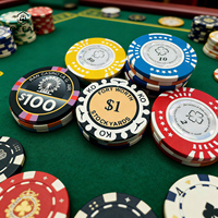 Jetons de poker en céramique en gros de Chine, fabrication sur mesure, vente d'ensembles de jetons de poker en céramique 43mm 10g
