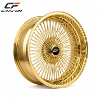 Jantes forgées CF 22 23 24 pouces 5x130 PCD 84.1 CB pour voitures particulières, compatibles avec G63 W463 G-Wagon, jantes dorées