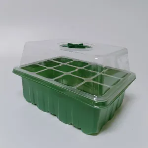 plastic propagator tray seedling germination seed tray transplanter biodegradable plastic seedling tray