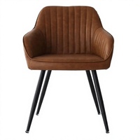 Ensemble de chaises de salle à manger contemporaines en velours avec housse amovible - Meubles de luxe pour chambre d'hôtel, salon