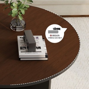 <span class=keywords><strong>Tavolino</strong></span> da Caffè Minimalista <span class=keywords><strong>Scandinavo</strong></span> in Legno Ingegnerizzato, Durevole ed Ecologico, Design per Soggiorno e Piccoli Appartamenti - Product Image 4
