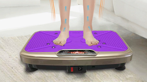 Schlankheits-Vibrationsgerät für den Heimgebrauch ABS-Material 150kg Maximallast 200W Leistung-Fettverbrennung & Fußsohlenmassage - Product Image 5