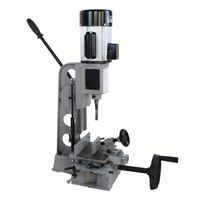 Machine à mortaiser automatique pour trous carrés, pour le travail du bois, perçage manuel des œillets avec moteur, perceuse à trous carrés, nouveau modèle