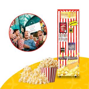 Manufacturer Wholesale Metal <b>Popcorn</b> Vending <b>Machine</b> with SDK Function 65 Cups Capacity 12 Months Warranty for Commercial Use - Product Image 2
