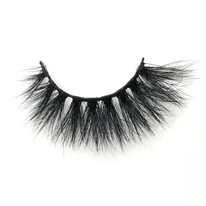 Best Selling Super Fluffy Mink Lashes 5d wholesale Vendor Own Brand natural Luxurious 15mm Mink false Eyelashes