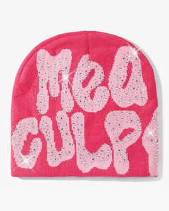 Alta calidad personalizado Reversible <span class=keywords><strong>Bini</strong></span> All Over Print Bennie Cap Hat niños invierno satén forrado gorros de punto Unisex para hombres - Product Image 1