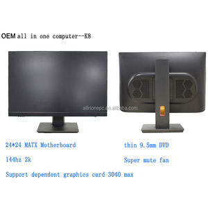 Ordenador de escritorio Wandong OEM/ODM a precio de fábrica, pantalla táctil de 23.8/27'', I7, Windows 10, SSD+HDD, garantía de 1-5 años, PC todo en uno. - Product Image 2