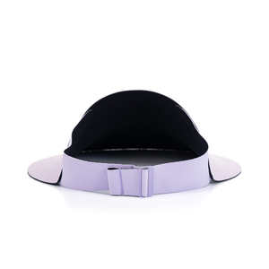 Upf50 + mùa hè vành lớn bãi biển dù để che nắng mũ có thể điều chỉnh unisex màu tím thể thao Visor hat với UV bảo vệ - Product Image 4