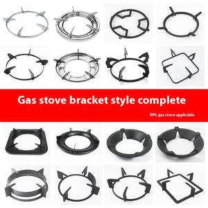 Support d'accessoires <span class=keywords><strong>en</strong></span> métal de fonte de support de cuisinière à gaz rectangulaire de ménage antidérapant pour le <span class=keywords><strong>pot</strong></span> de lait pour le gaz de remorquage d'espace de salon - Product Image 5