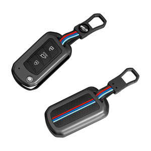 Funda de Lujo Plegable de Aleación de Zinc para Llave de Coche Mahindra MARAZZO Scorpio S3 S7 S9 S11, Accesorios para Llaves de Coche, 3 Botones - Product Image 5