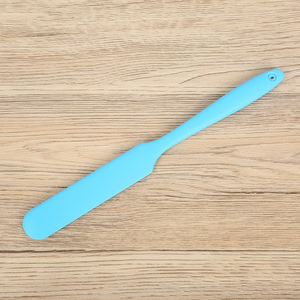 Grattoir à gâteau en silicone de qualité alimentaire Spatule à barbecue en métal résistant aux hautes températures Outil de cuisson et de pâtisserie pour crêpes et autres plats - Product Image 3