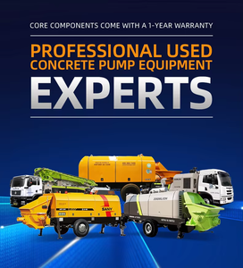 Pompe à béton sur remorque diesel SANY HBT6013C-5D reconditionnée 115KW 1500-3000h avec certification de garantie Pompe linéaire - Product Image 5