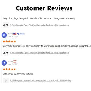 Pin Pogo SMT chapado en oro, Conector de batería con resorte de alta confiabilidad para sistema POS, contactos de carga de dispositivos de mano - Product Image 5