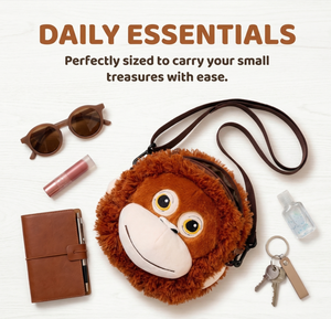 Scimmia Gorilla a Braccia Lunghe, Scimmietta Ricamata Super Morbida Imbottita in Cotone PP, Giocattolo di Peluche Unisex, Regalo - Product Image 3