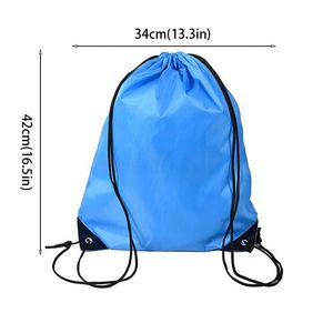 Sac Oxford de grande taille 34x42cm, sac Oxford réutilisable, logo personnalisable, pochette en polyester 210D, utilisation pour les vêtements et les chaussures de plein air - Product Image 2