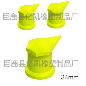 ฝาครอบป้องกันน็อตล้อรถบรรทุก HBL34 ขนาด 34 มม. สีเหลืองเรืองแสง ผลิตจากพลาสติกวิศวกรรม สำหรับรถบรรทุก รถบัส ซ่อมแซมและเปลี่ยน - Product Image 4