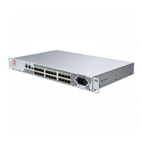 Switch Jaringan Area Serat Brocade G710 Gen7 8 Port Aktif Dengan SFP+ 64G FC Peralatan Komunikasi Jaringan Perusahaan