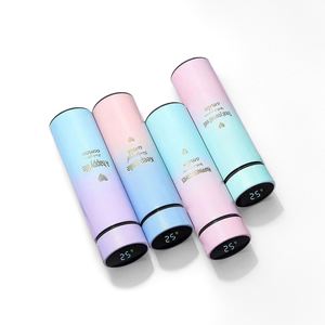 Promotional Drinkware 2024 High Quality Stainless Steel Flask Drink Fitness Gym 500Ml Led Water Bottle with Lid - Product Image 4