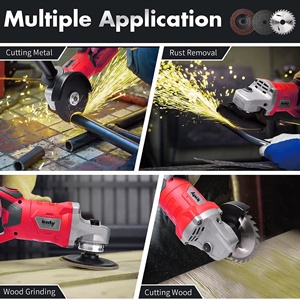 Meuleuse d'angle 800W, super puissance, 100MM, interrupteur à palette électrique, <span class=keywords><strong>disque</strong></span> de coupe pour la maison, excellent travail - Product Image 6