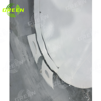 Tente gonflable verte de bulle de PVC Chambre claire de dôme d'igloo pour l'usage de piscine ou de parc pour l'amusement et les loisirs