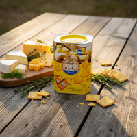 JH-Boîte octogonale à grande hauteur en métal durable pour biscuits, bonbons, chocolat, noix, lait, chewing-gum, pain