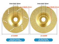 钎焊碗形金刚石磨盘，用于磨CVD PCD PCBN磨床和瓷砖磨石工具