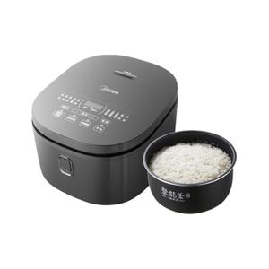 Olla Arrocera Midea de 4L, de Acero Inoxidable, Color Gris, Forma de Tambor, Eléctrica, con Función de Reserva y Bajo Contenido de Azúcar, para el Hogar y Dormitorios - Product Image 4