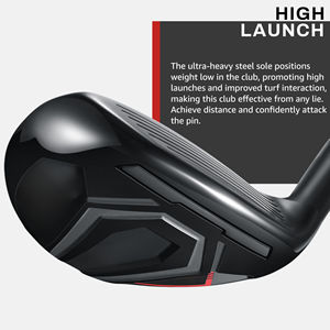 ओम कस्टम सोने के दाएं हाथ से ग्रेफाइट शाफ्ट परिशुद्धता हाइब्रिड गोल्फ क्लब और फेयरवे उच्च क्षमा टूर शैली डिजाइन - Product Image 2