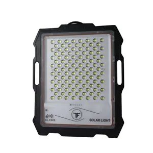 Garage 100 Watt 200 Watt 300 Watt 400 Watt 600 Watt wasserdichte Ip65-Fludscheinwerfer wiederaufladbare LED-Solar-Fludscheinwerfer für den Außenbereich Garten