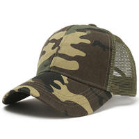 Nouvelle casquette de baseball camouflage réglable pour l'extérieur vente en gros style d'image brodé à la main design de camouflage populaire