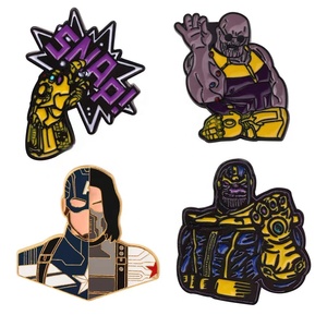 Vente en gros d'épinglettes de collier de film en métal Broche d'art Épingles Metalicos Film pour casquettes Anime Fashion Fairy <span class=keywords><strong>Logo</strong></span> pour cadeaux Souvenirs - Product Image 4