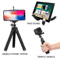 Opvouwbare Octopus Camera Mini Statief Flexibele Mobiele Telefoon Houder Stand Selfie Stick Camera Stand Smart Phone Stand