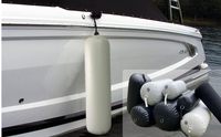 Pare-battage de yacht gonflable en PVC de qualité supérieure - Pare-chocs marin durable pour bateau